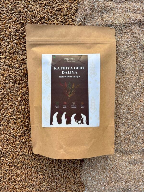 Red Wheat (Kathiya Gehu) Daliya