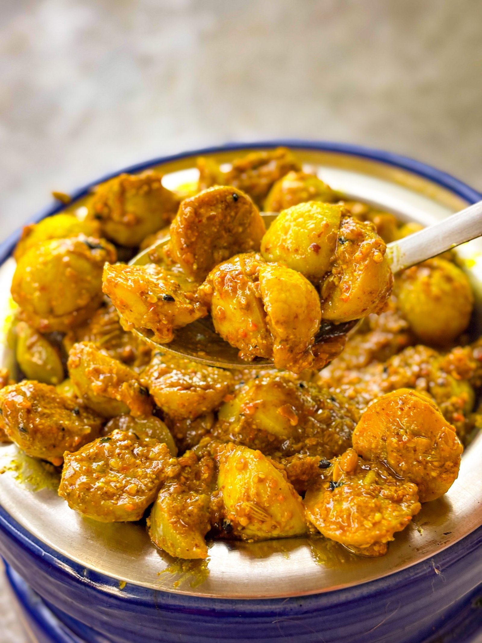 why does achar taste better over time