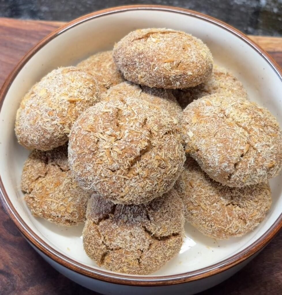 Homemade cookies made with Red Wheat Atta